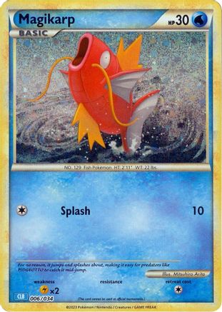 Magikarp (006/034) - TCGC  - Classic Collection - Holofoil