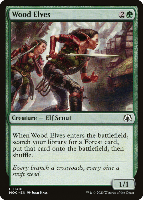 Wood Elves (MOC-316) - common