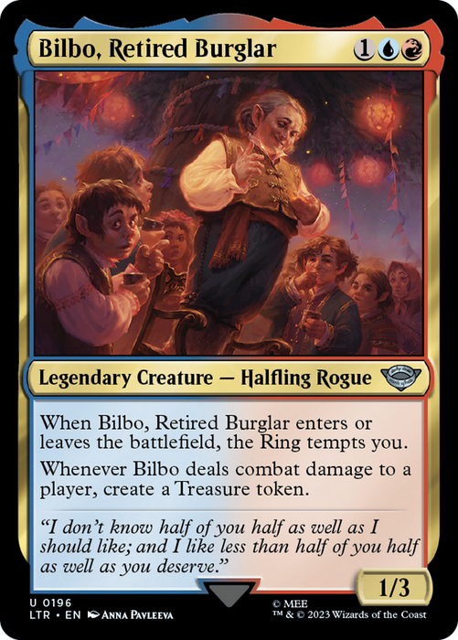 Bilbo, Retired Burglar (LTR-196) - uncommon - Foil