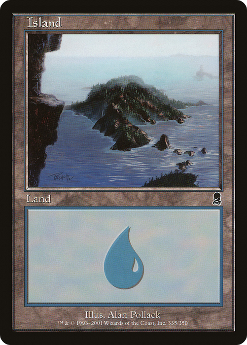 Island (ODY-335) - common - Foil