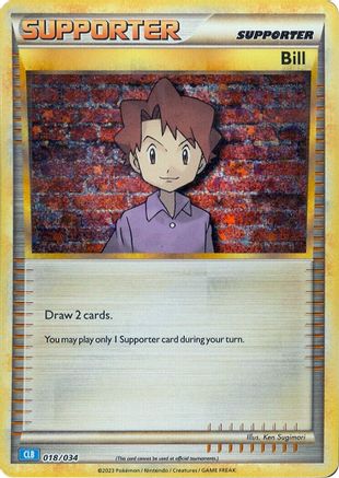 Bill (CLB) (018/034) - TCGC  - Classic Collection - Holofoil