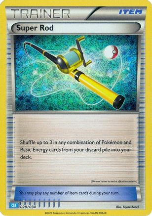 Super Rod (CLB) (028/034) - TCGC  - Classic Collection - Holofoil