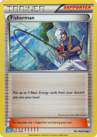 Fisherman (022/034) - TCGC  - Classic Collection - Holofoil