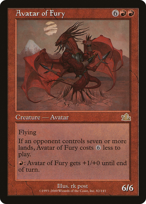 Avatar of Fury (PCY-082) - rare - Foil