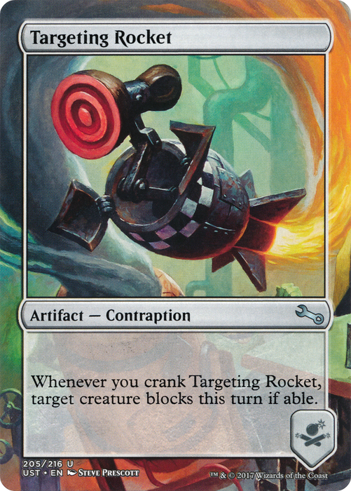 Targeting Rocket (UST-205) - uncommon (Borderless)