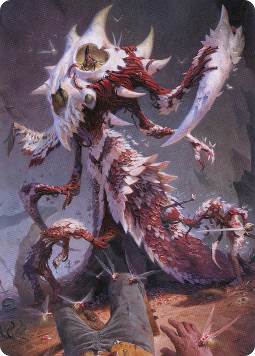 Grist, the Hunger Tide // Grist, the Hunger Tide (AMH2-056) - common (Borderless) - Foil