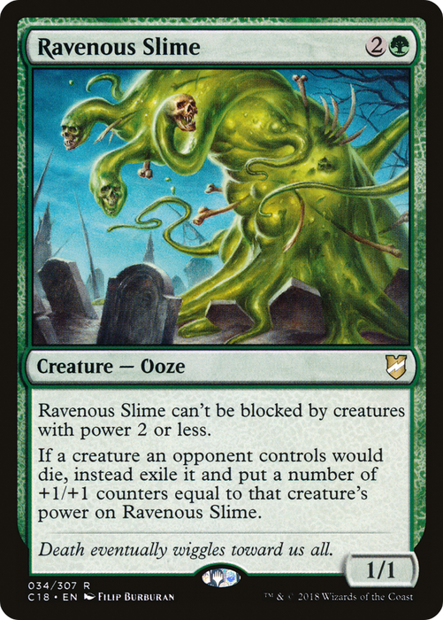Ravenous Slime (C18-034) - rare