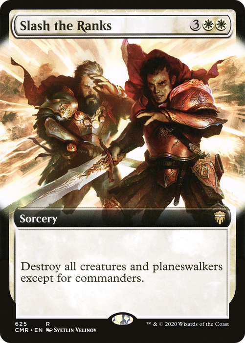 Slash the Ranks (CMR-625) - rare: (Extended Art) - Foil