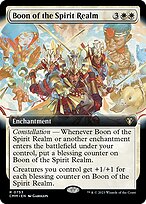 Boon of the Spirit Realm (CMM-753) - rare: (Extended Art)