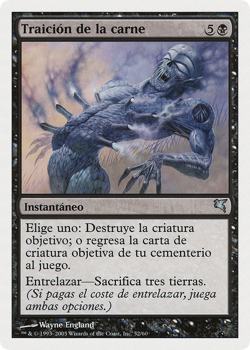 Betrayal of Flesh (PSAL-A52) - uncommon