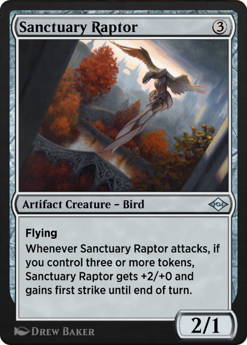 Sanctuary Raptor (J21-755) - uncommon