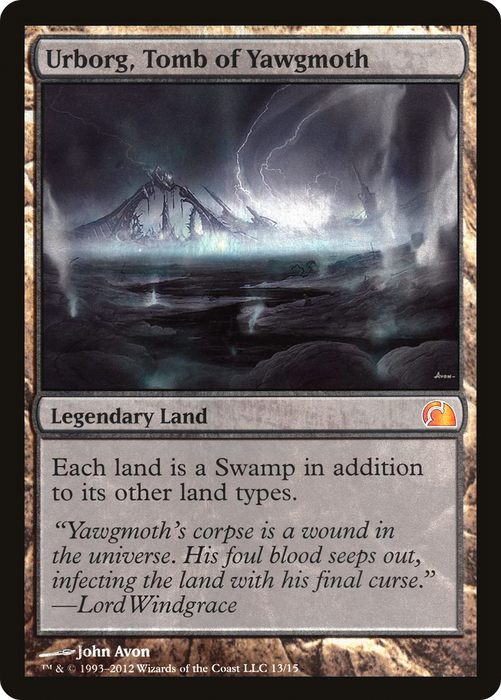 Urborg, Tomb of Yawgmoth (V12-013) - mythic - Foil