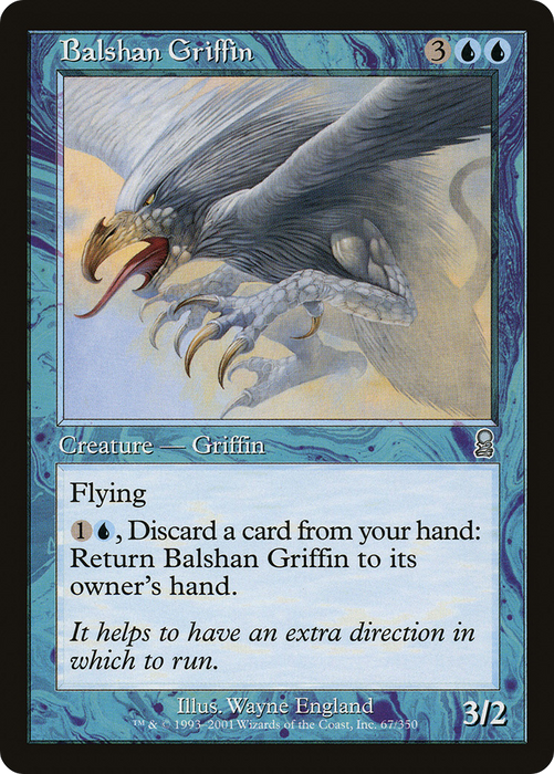 Balshan Griffin (ODY-067) - uncommon