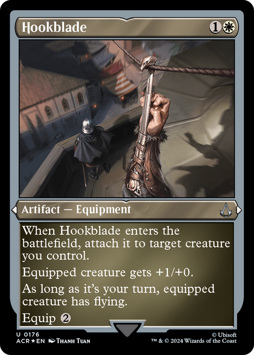 Hookblade (ACR-176) - uncommon - Etched Foil
