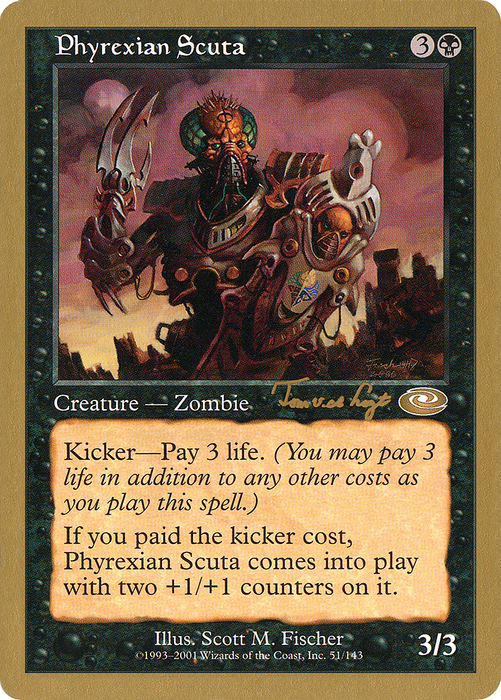 Phyrexian Scuta (WCD-TVDL51) - rare