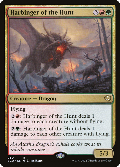 Harbinger of the Hunt (SCD-230) - rare