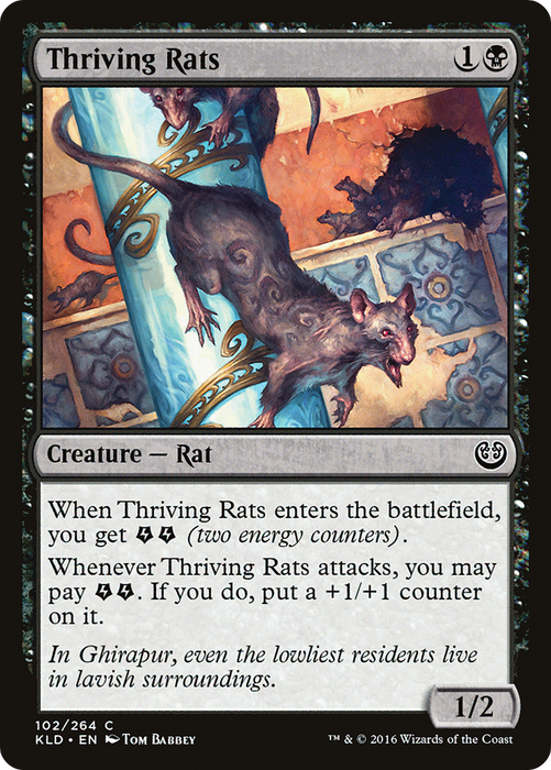 Thriving Rats (KLD-102) - common - Foil