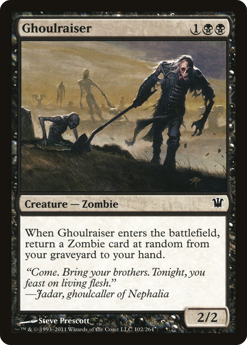 Ghoulraiser (ISD-102) - common - Foil