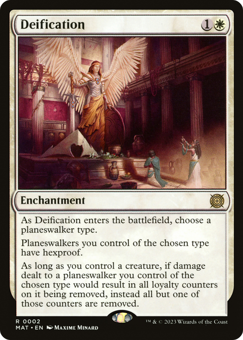 Deification (MAT-002) - rare - Foil