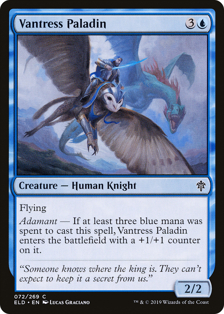 Vantress Paladin (ELD-072) - common - Foil
