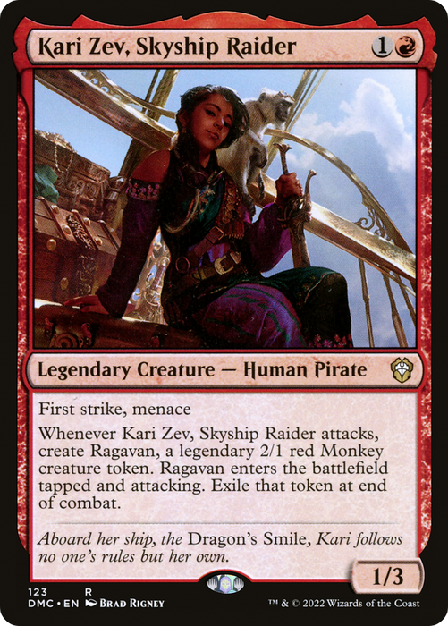 Kari Zev, Skyship Raider (DMC-123) - rare