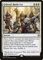 Gideon's Battle Cry (WAR-267) - rare