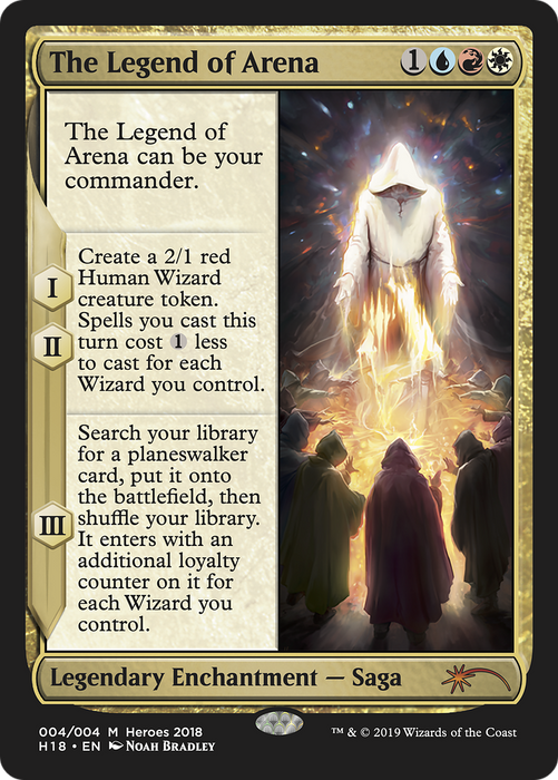 The Legend of Arena (HTR18-04†) - mythic