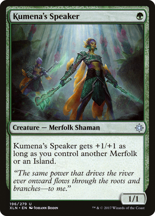 Kumena's Speaker (XLN-196) - uncommon - Foil