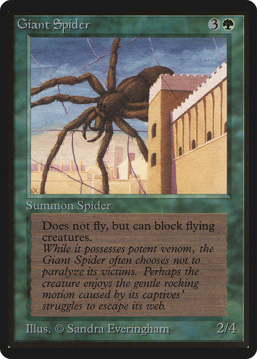 Giant Spider (LEB-199) - common