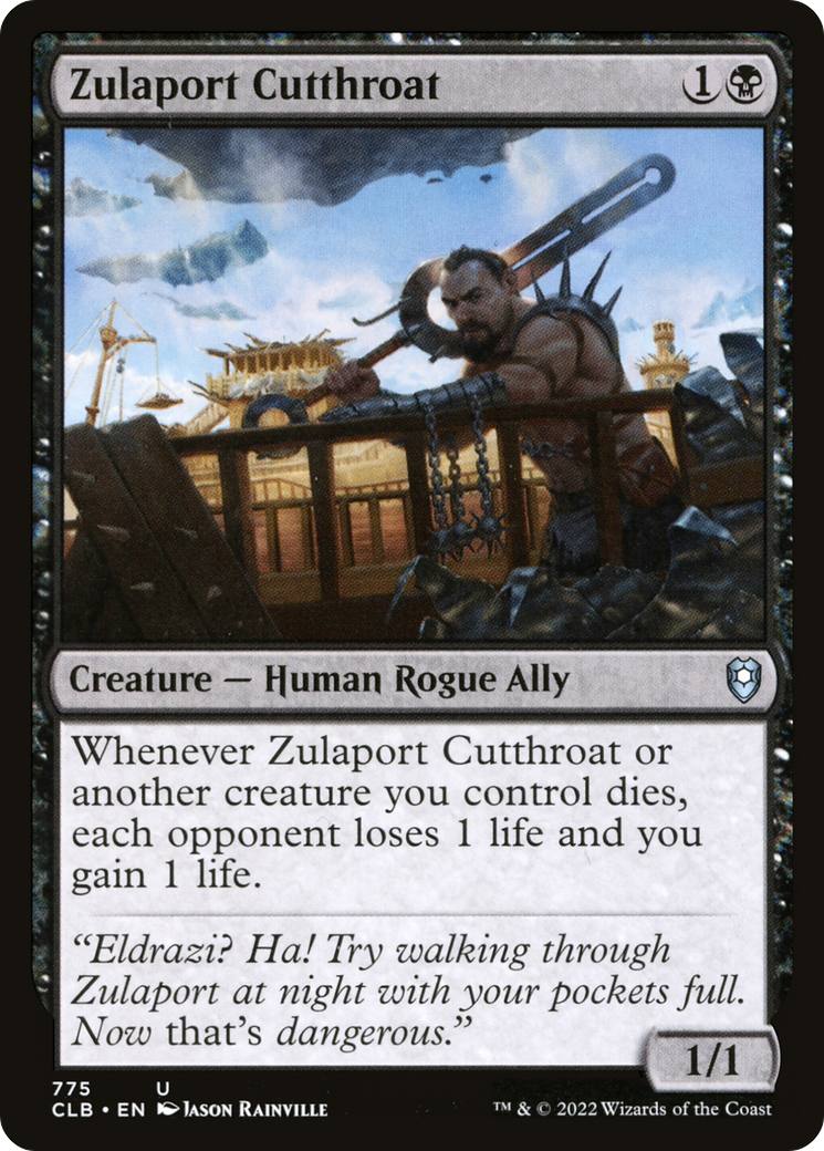 Zulaport Cutthroat (CLB-775) - uncommon