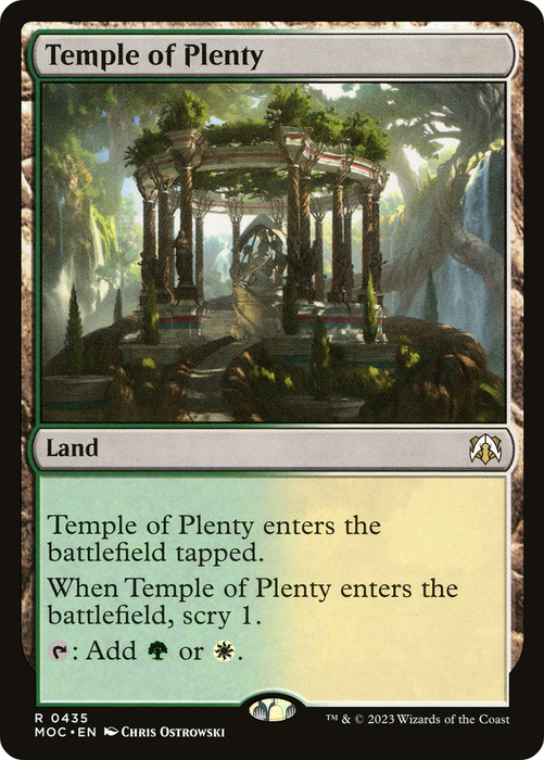 Temple of Plenty (MOC-435) - rare