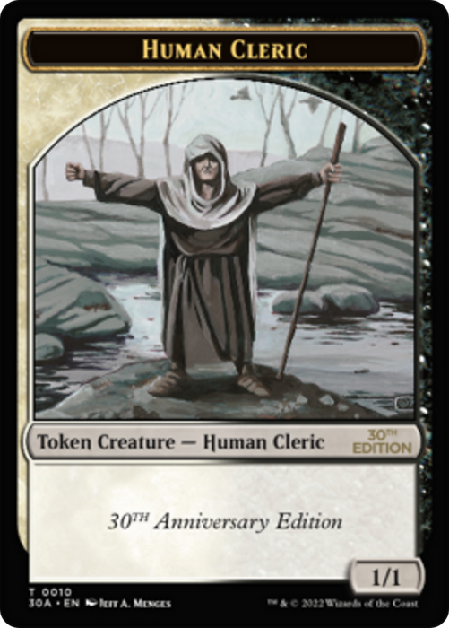Human Cleric (30A-010) - common