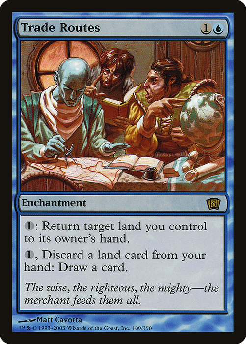 Trade Routes (8ED-109★) - rare - Foil