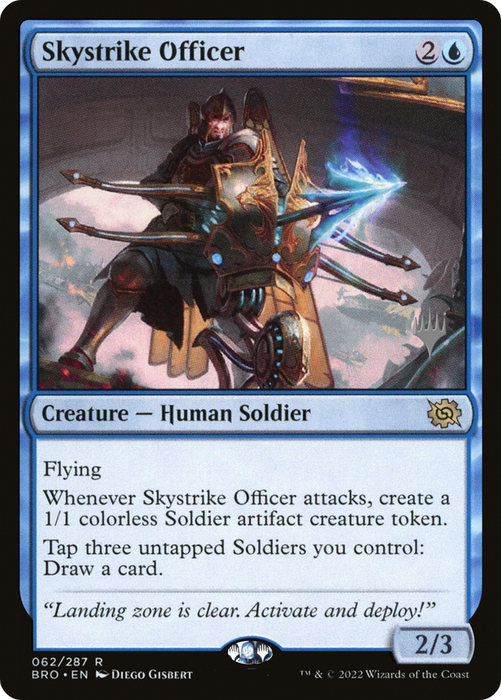 Skystrike Officer (PPBRO-62P) - rare