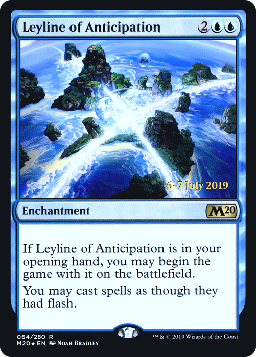 Leyline of Anticipation (PRE-64S) - rare - Foil
