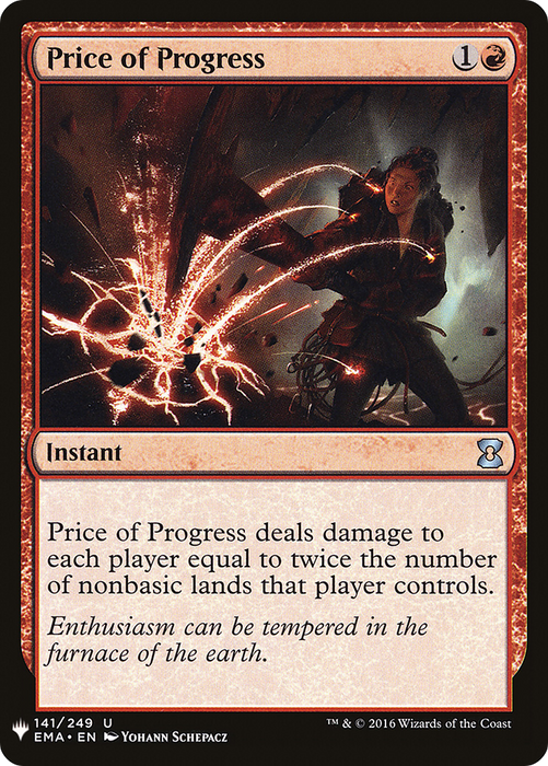 Price of Progress (LIST-EMA-141) - uncommon