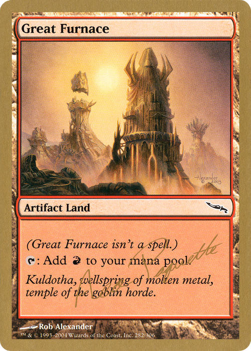 Great Furnace (WCD-AP282) - common