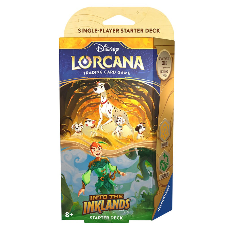 Into the Inklands - Starter Deck (Amber & Emerald) (anglais)
