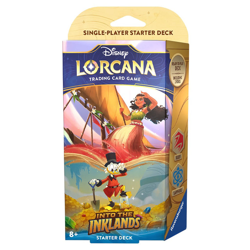 Into the Inklands - Starter Deck (Ruby & Sapphire) (anglais)