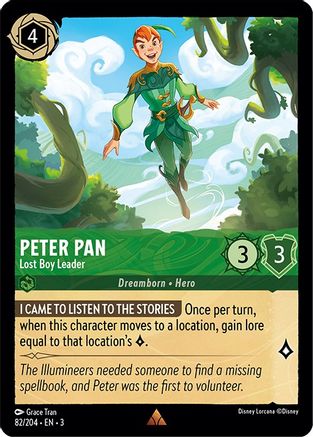 Peter Pan - Lost Boy Leader (82/204) - Rare VF