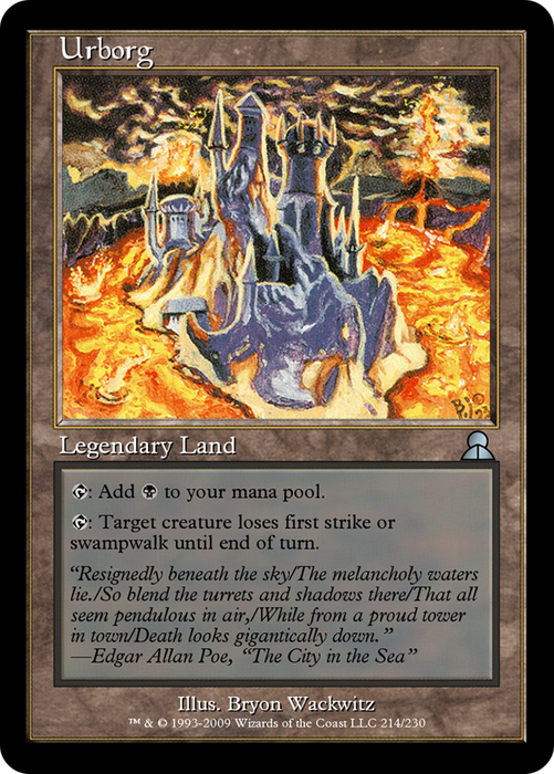 Urborg (ME3-214) - uncommon - Foil