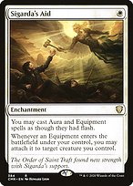 Sigarda's Aid (CMR-384) - rare