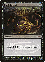 Dark Ritual (JDG-001) - rare - Foil