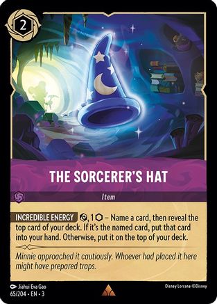 The Sorcerer's Hat (65/204) - Rare
