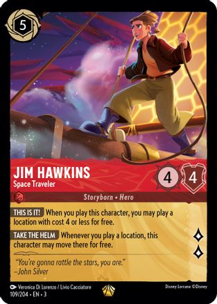Jim Hawkins - Space Traveler (109/204) - Legendary
