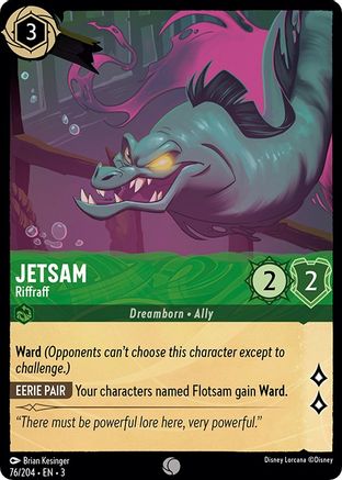 Jetsam - Riffraff (76/204) - Commune - Cold Foil