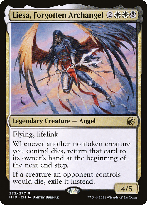 Liesa, Forgotten Archangel (MID-232) - rare