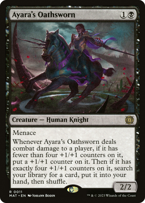 Ayara's Oathsworn (MAT-011) - rare