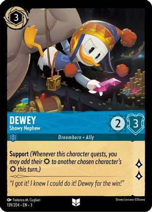 Dewey - Showy Nephew (139/204) - Uncommon