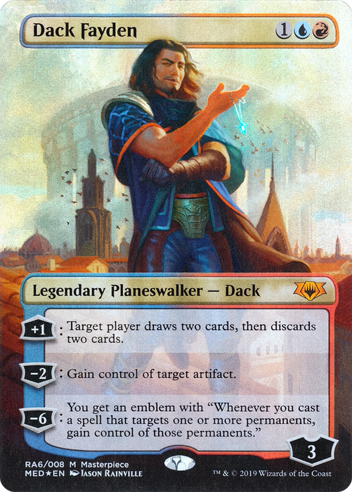 Dack Fayden (MED2-RA6) - mythic (Borderless) - Foil